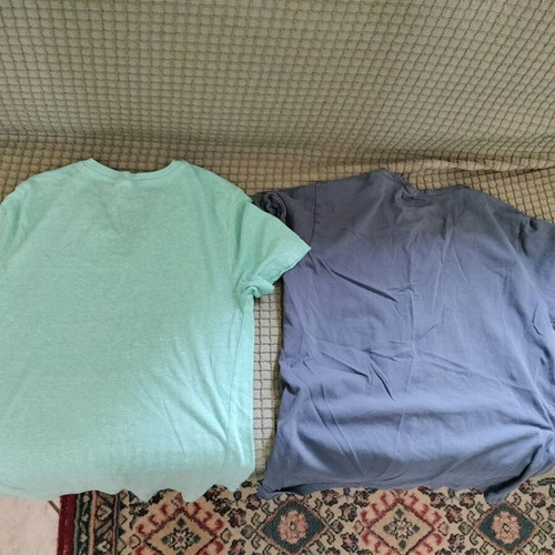 Men's t-shirts used, pack of 13, sizes S, M, L, multicolor