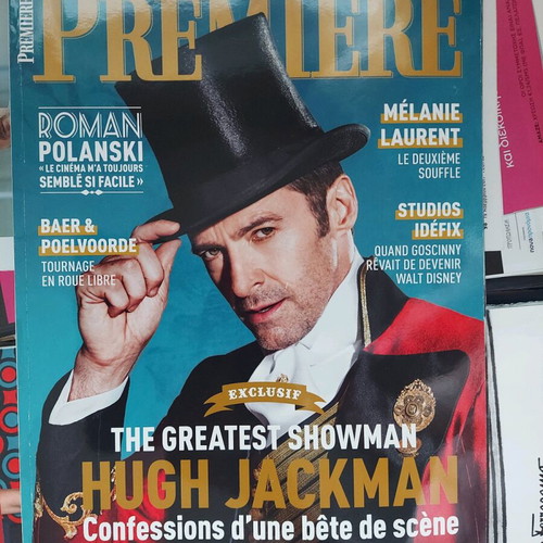 Premiere magazine November December 2017 Hugh Jackman cover like new