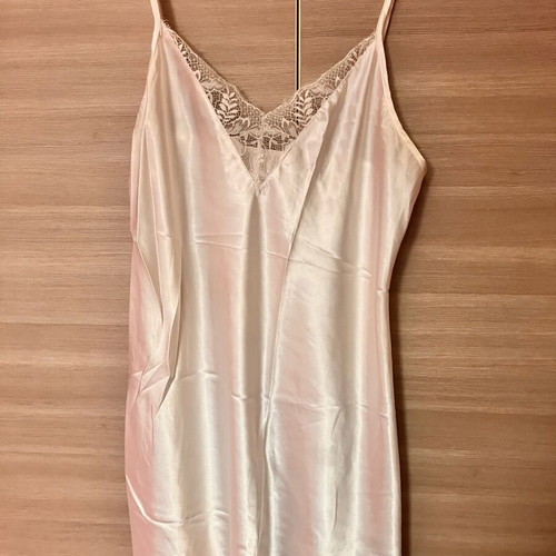 Satin Bridal Nightgown One Size