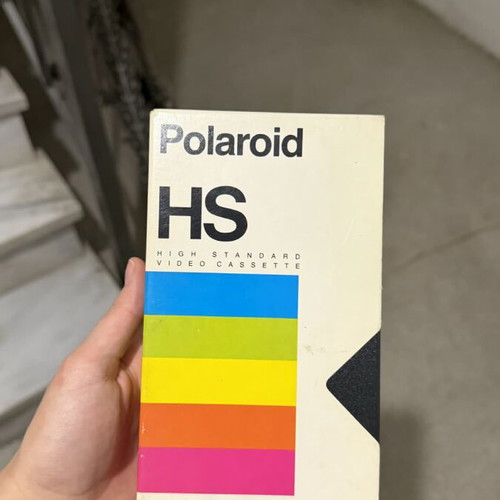 Polaroid HS video cassette like new