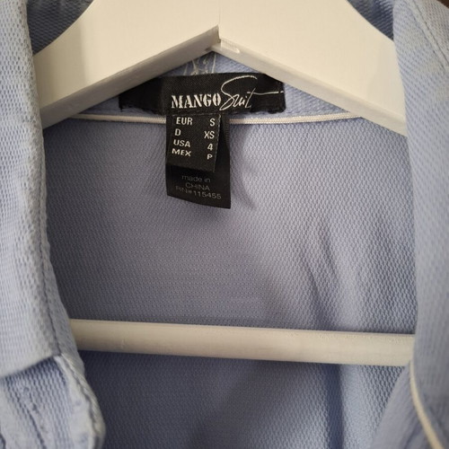 Mango shirt size S like new, blue, slim fit