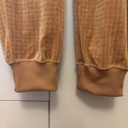 Nike velour joggers ale brown like new
