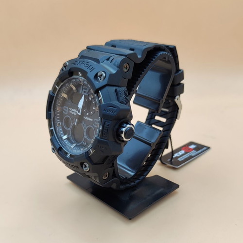 Exponi men's watch black like new, analog and digital