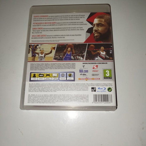 NBA 2K18 PS3 game