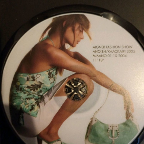 AIGNER fashion show DVD like new with Toi-Moi fashion magazine gift