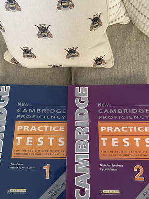 English books set of two like new with teacher solutions