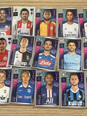Αυτοκόλλητα Topps Champions League 2019/20 πακέτο 30 καινούργια