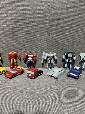 Transformers My Busy Book μεταχειρισμένο σετ 12 φιγούρες