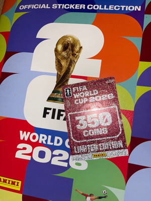 Κάρτες Panini World Cup 2026 Limited edition καινούργιο