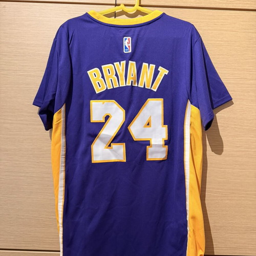 Adidas NBA Shooting Shirt Kobe Bryant #24 Lakers Purple new