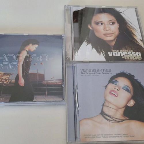 Vanessa Mae CDs used, pack of 3, classical music
