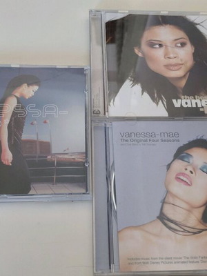 Vanessa Mae CDs used, pack of 3, classical music