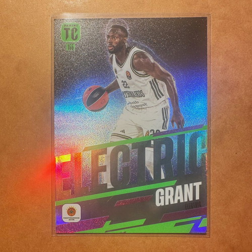 Panini Top Class EuroLeague 2025-26 Jerian Grant #166 Electric card new, Panathinaikos AKTOR