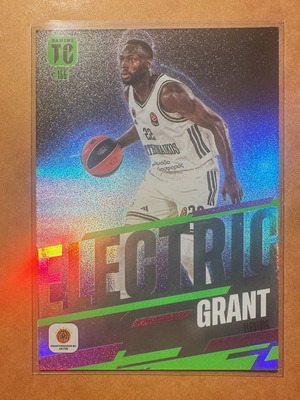 Panini Top Class EuroLeague 2025-26 Jerian Grant #166 Electric card new, Panathinaikos AKTOR
