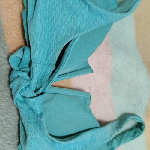 Tezenis bikini top like new, turquoise, size M