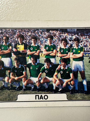 Panathinaikos sticker Ntoyakos #228 used