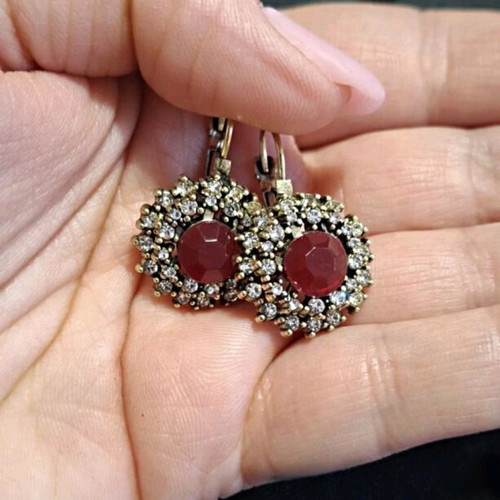 Handmade earrings new in gift packaging