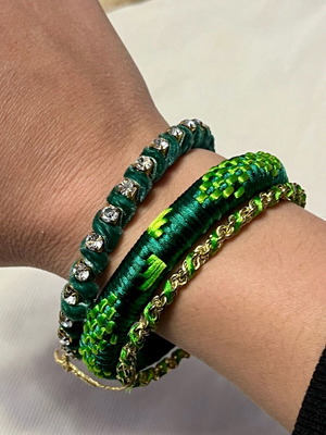 Triple bracelet new with 3 rods