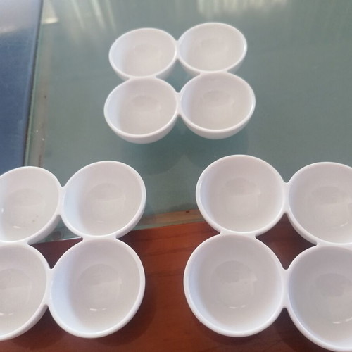 Egg holders new, set of 3 quadruples