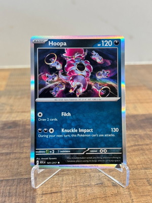 Pokemon Hoopa Card 141/217 Holo Ascended Heroes like new