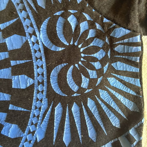 Versace Jeans Men's Large Graphic T-Shirt with Blue Tiger Emblem
