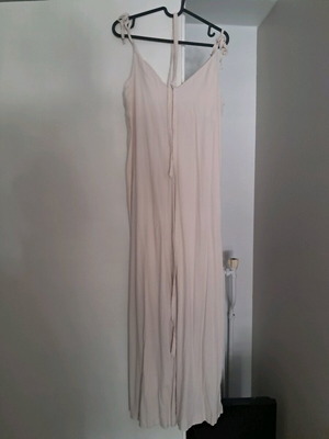 Jumpsuit like new, long, size M, beige color, airy and comfortable