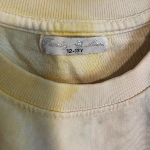 Children's tie-dye sweatshirt used for 12-13 years