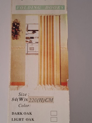 Folding door new, 220 cm height