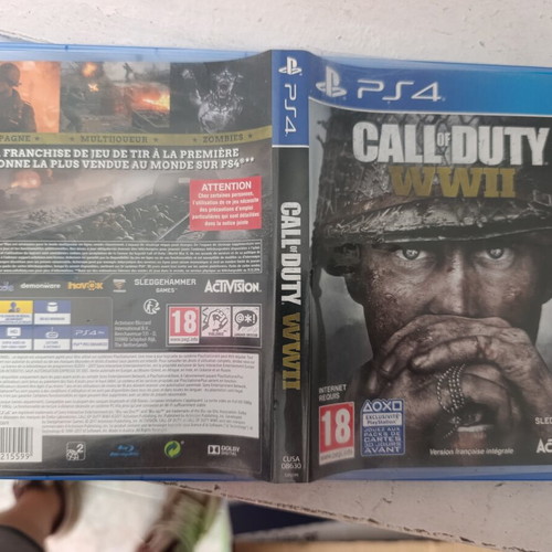 Call of Duty WWII PS4 game