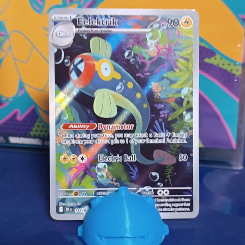 Eelektrik 114/086 Illustration Rare (IR) Black Bolt Pokemon TCG near mint