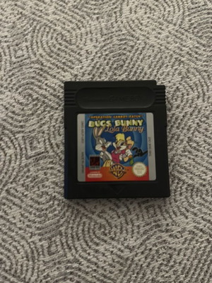 Bugs Bunny & Lola Bunny Operation Carrot Patch Game Boy used