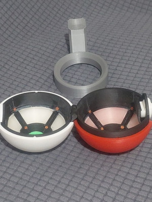 Κουτί Pokeball με βάση 3D εκτύπωση καινούργιο