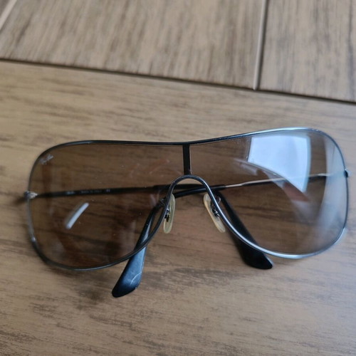 Ray Ban RB3211 women's sunglasses used, brown