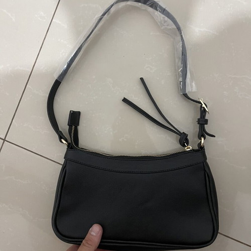 Shoulder bag new, black, elegant and stylish