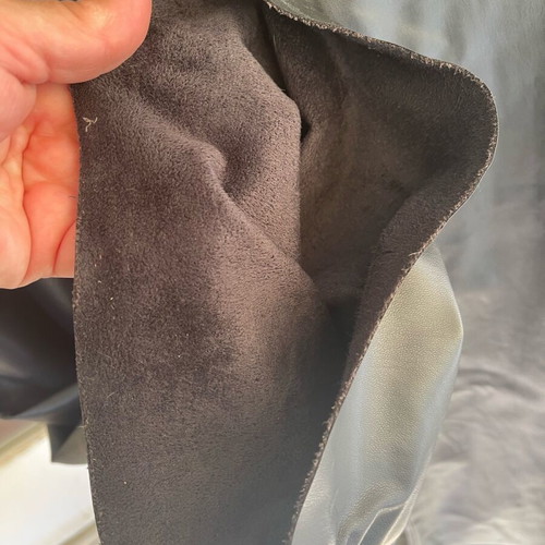 Zara faux leather pants black size 40 new