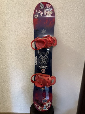 Salomon snowboard 146 cm with Burton Scribe bindings size L