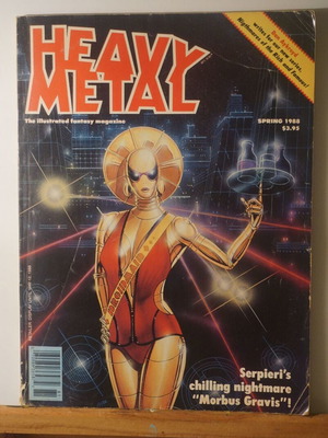 Heavy Metal magazine Spring 1988 Vol. 12 No. 1