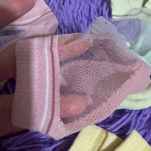 Socks pack of 5 pairs new with transparency for ages 3-5