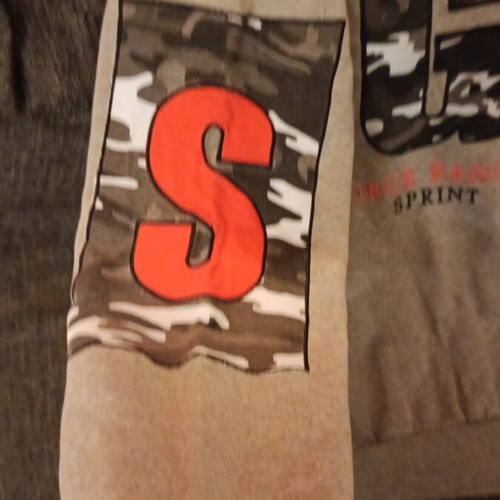 Sprint sweatshirt for 14-year-olds used, grey with thin fleece lining