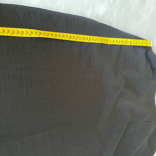 Pack of three shirts like new, two black and one semi-transparent sand color