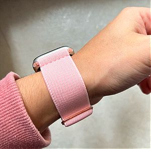 ελαστικό λουράκι για Apple Watch 42 44 45 49 mm ροζ