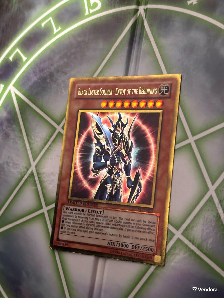 Yu-Gi-Oh! card Black Luster Soldier - - 25,00 - Vendora.cy Yu-Gi-Oh! card Black Luster Soldier - - 25,00 - Vendora.cy