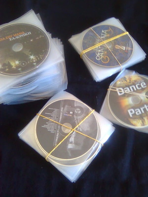 Music CDs used, pack of 101, 81 Greek 20 foreign