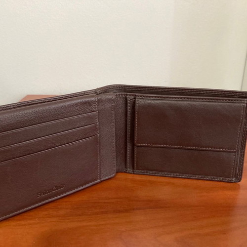 Saint Clair men's wallet brown used, leather