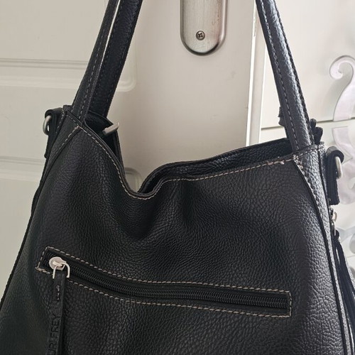 Suri Frey shoulder bag like new, black faux leather