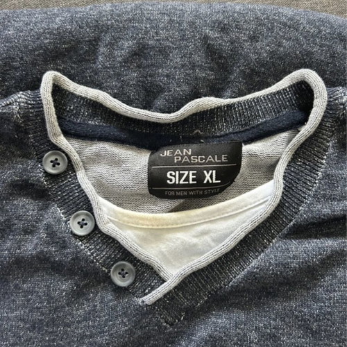 Men's blouses used XL set of 3 Marks & Spencer gray and beige