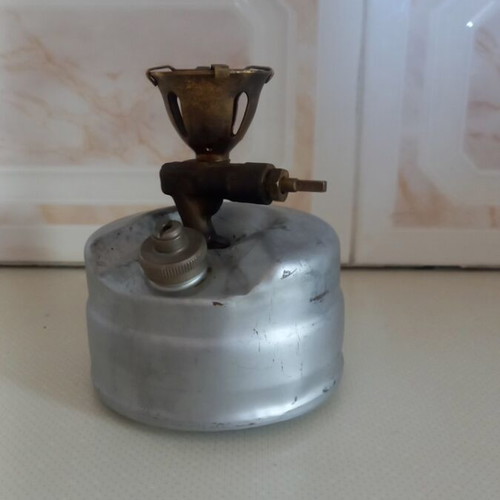 Vintage Soviet petrol stove used