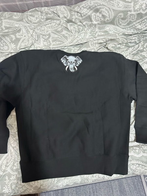 Kenzo Paris sweatshirt new, black, size Large with wide fit like XL