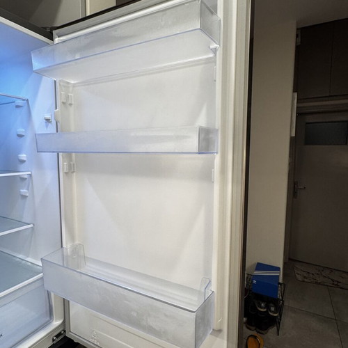 Hisense large silver refrigerator, like new