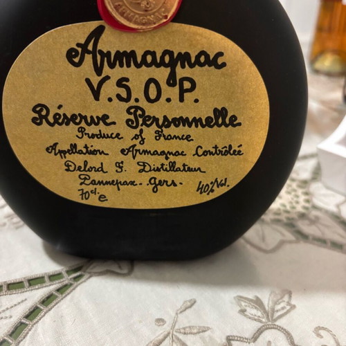 Armagnac VSOP brandy new, sealed in original box